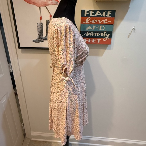 As U Wish Cream Pink Fit and Flare Mini Dress - Picture 7 of 7